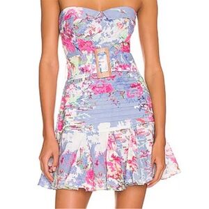 Hemant and Nandita strapless dress